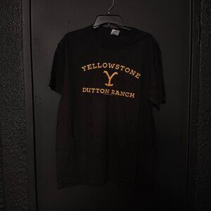 Yellowstone Dutton Ranch Black T-Shirt XL New Without Tags